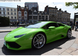 INSOLITE : Un taxi… Lamborghini