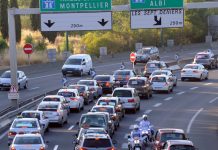 Opération escargot ce lundi sur le périphérique toulousain, la circulation sera très perturbée dès 8h30