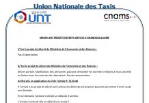 Memo UNT : Projets decrets Article II Grandguillaume