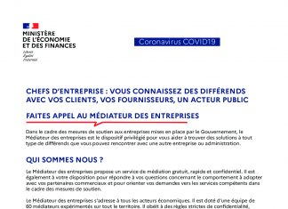 Chefs d’entreprise : Réglez vos différends avec vos clients, fournisseurs, un acteur public