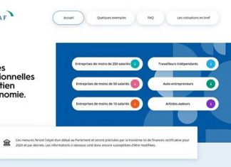 Mini-site Urssaf pour informer les entreprises sur les nouvelles mesures d’exonération