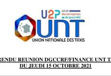 Compte-rendu Réunion DGCCRF/FINANCE UNT Tarifs 2021- 15/10/2020