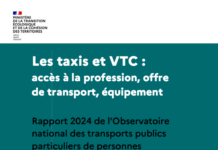 RAPPORT 2024 : OBSERVATOIRE NATIONAL DES TRANSPORTS PUBLICS PARTICULIERS DE PERSONNES